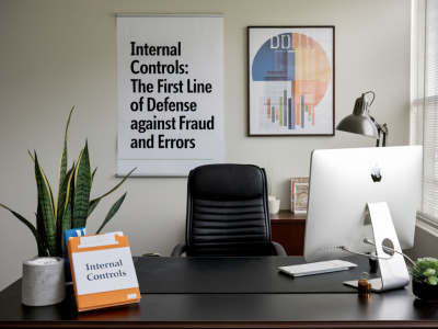 How to implement basic internal controls in a one-person business to prevent fraud and errors
