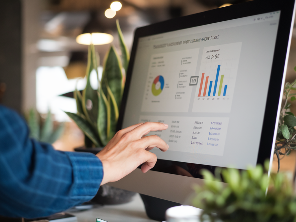 How to create a simple management dashboard from your accounting data to spot cashflow risks