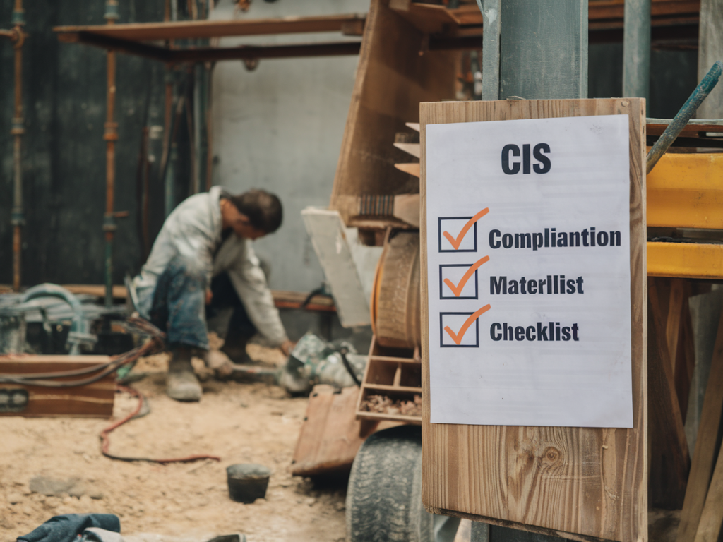 How to implement a CIS compliance checklist for sole trader contractors on small sites