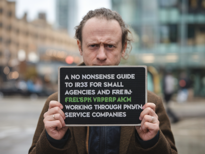 A no-nonsense guide to IR35 for small agencies and freelancers working through personal service companies